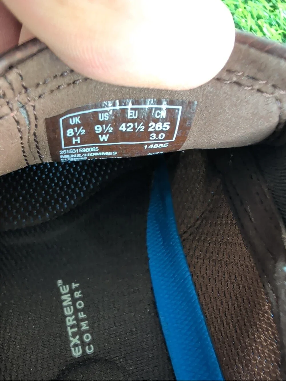 Clarks Mens Bradley Step Brown Leather Casual  Shoes Men's 9.5W